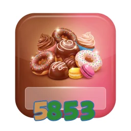 5853